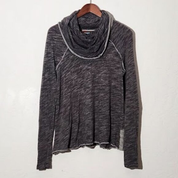 Free People Beach Cowl Neck Pullover Top Size Medium - Picture 1 of 3